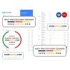Germany Monese bank statement, Word and PDF template, 3 pages