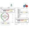 Germany Oldenburgische bank statement, Word and PDF template, 3 pages