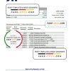 Haiti BRH bank statement Excel and PDF template