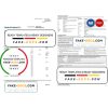 Ireland Bank of Ireland bank statement, Word and PDF template, 2 pages