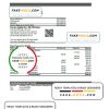 Jordan ABC bank statement Excel and PDF template