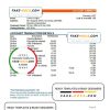 Kazakhstan First Heartland Jusan bank statement Excel and PDF template