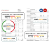 Germany Swiss Bank statement template in Word and PDF format in German language, 5 pages