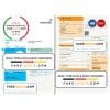 United Kingdom British Gas utility bill, Word and PDF template, 4 pages