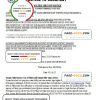 USA City of Flint Michigan Notice to occupant water utility bill shutoff notice, Word and PDF template