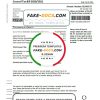 United Kingdom Leeds City Council tax bill template in Word and PDF format
