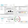 USA Texas Cirro Energy utility bill template in Word and PDF format (3 pages)