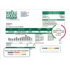 USA Whole Foods Market utility bill template in Word and PDF format