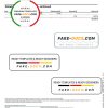 Canada Royal Bank of Canada (RBC) bank statement, Word and PDF template, 4 pages, version 2