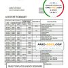 Malawi NBS bank statement template in Word and PDF format