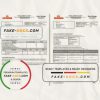 Malaysia AmBank Islamic bank statement template in Word and PDF format (2 pages)