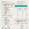 Malaysia BSN bank account statement (penyata akaun), Word and PDF template (in English and in Malay languages)