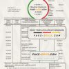 Malaysia Maybank bank statement template, Word and PDF format (.doc and .pdf)