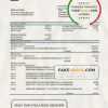 Marshall Islands ADB bank statement template in Word and PDF format