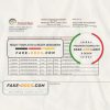 Moldova ProCredit Bank statement template in Word and PDF format