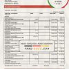 Monaco EFG Bank statement easy to fill template in Word and PDF format
