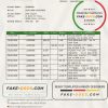 Morocco Credit Agricole bank statement template in Word and PDF format, good for address prove