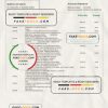 Morocco Credit Agricole bank statement Word and PDF template