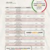 Mozambique Moza bank statement template in Word and PDF format