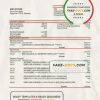 Myanmar Yoma bank statement template in Word and PDF format