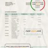 Netherlands ABN AMRO bank statement template in Word and PDF format