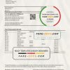 Netherlands (Holland) Crawford Technologies bank statement template in Word and PDF format