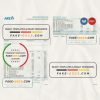 New Zealand ANZ bank account statement, Word and PDF template, 2 pages