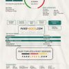 Norway DNB bank proof of address statement template in Word and PDF format