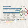 Norway Handelsbanken bank statement template, Word and PDF format (.doc and .pdf)