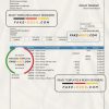 Pakistan Askaribank bank statement, Word and PDF template