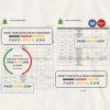 Pakistan Bank Al Habib bank statement, Word and PDF template, 2 pages