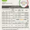 Palestine Quds bank statement template in Word and PDF format