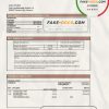 Panama Banco Aliado bank statement template, Word and PDF format (.doc and .pdf)