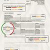 Paraguay BBVA bank statement Excel and PDF template