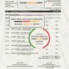 Peru Banco de Credito del Peru (BCP) bank statement easy to fill template in Excel and PDF format