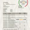 Peru Citibank bank statement template in Word and PDF format