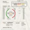 Philippines Bank of Communications bank statement easy to fill template in .xls and .pdf file format