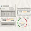 Philippines UCPB bank statement of account template in Excel and PDF format