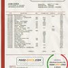 Philippines Bank of the Philippine Islands proof of address bank statement template in Word and PDF format