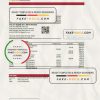Poland Alior bank statement Excel and PDF template