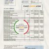 Romania Alpha Bank statement easy to fill template in Excel and PDF format