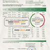 Russia Sberbank bank statement template in Word and PDF format