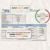 Russia VTB bank proof of address statement template in Word and PDF format