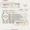 Russia Credit Bank of Moscow bank statement, Excel and PDF template