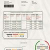 Rwanda BPR bank statement easy to fill template in Excel and PDF format