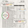 Saint Kitts and Nevis SKNA bank statement, Excel and PDF template