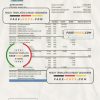 Saint Lucia Loyal bank statement, Excel and PDF template