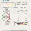 Salvador Banco Azul bank statement Excel and PDF template