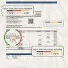 Samoa ANZ bank statement, Excel and PDF template