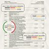 San Marino Banca di San Marino bank statement, Excel and PDF template